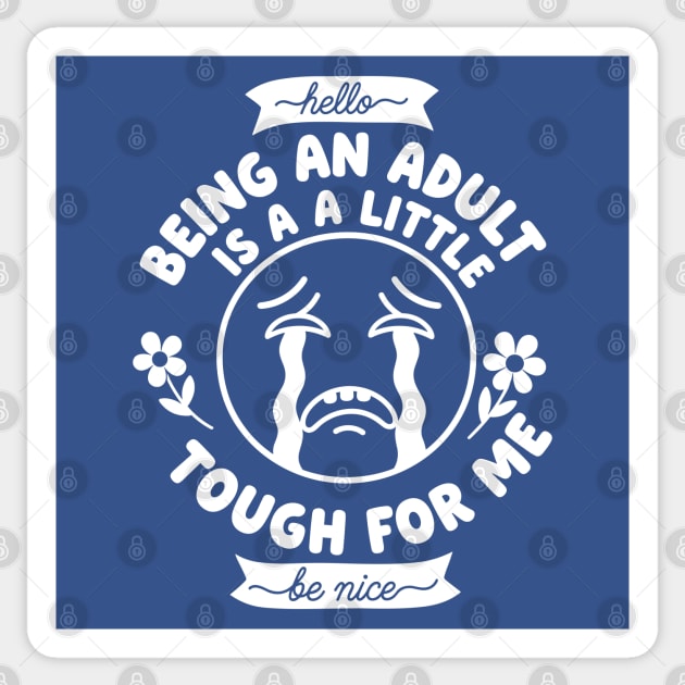 Struggling Adult Humor Sticker by enrynz